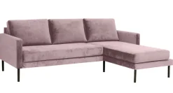 Amelie samettisohva divaanilla, Lila