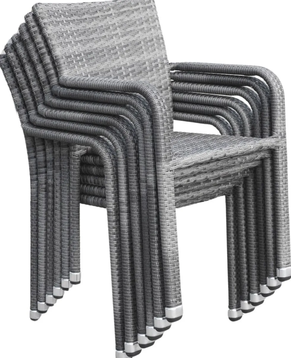 Cannes terassipöytä 250 cm + Apollo tuolit, eri värejä