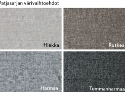 Konsta puinen laverisohva ruskea, eri vaihtoehtoja