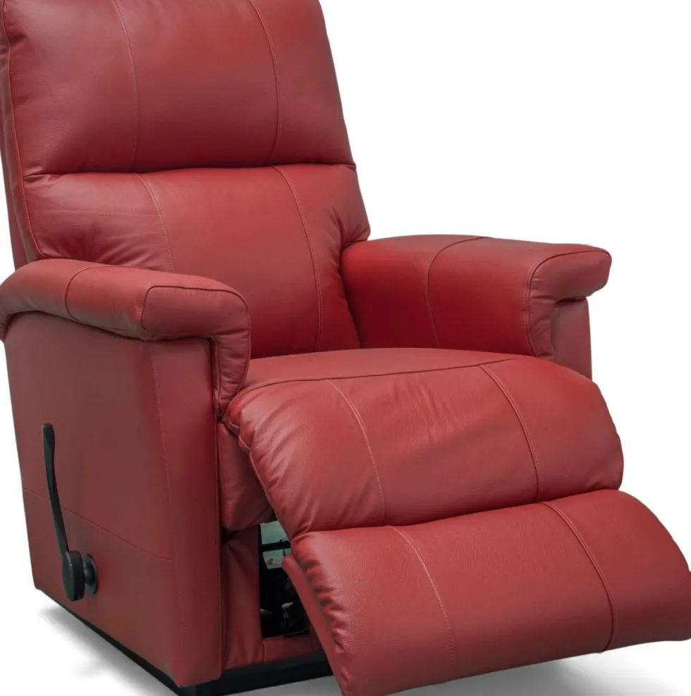 La-Z-Boy Ethan recliner mekanismituoli, punainen nahka