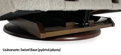 La-Z-Boy Ethan recliner mekanismituoli, harmaa kangas