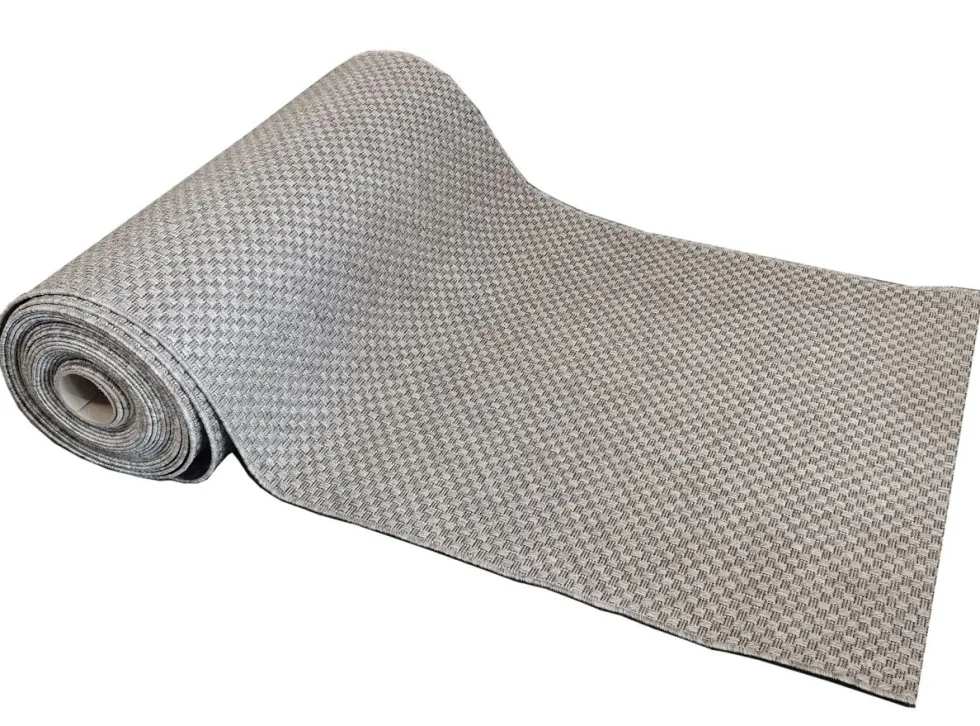 Louhi käytävämatto 80 cm, vaaleanharmaa