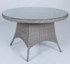 Paphos ruokaryhmä pyöreä 120cm, polyrottinki