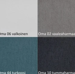 PK Furniture Togo Kick reclinertuoli, kangasverhoiltu