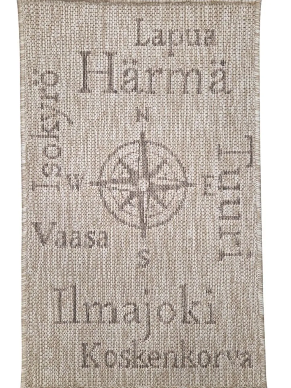 Pohjanmaa kynnysmatto, pellava 50x80 cm