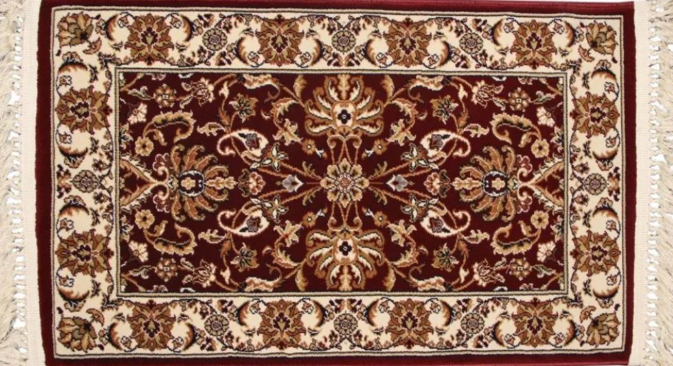 Ritz plyyssikynnysmatto punainen, 67x120cm