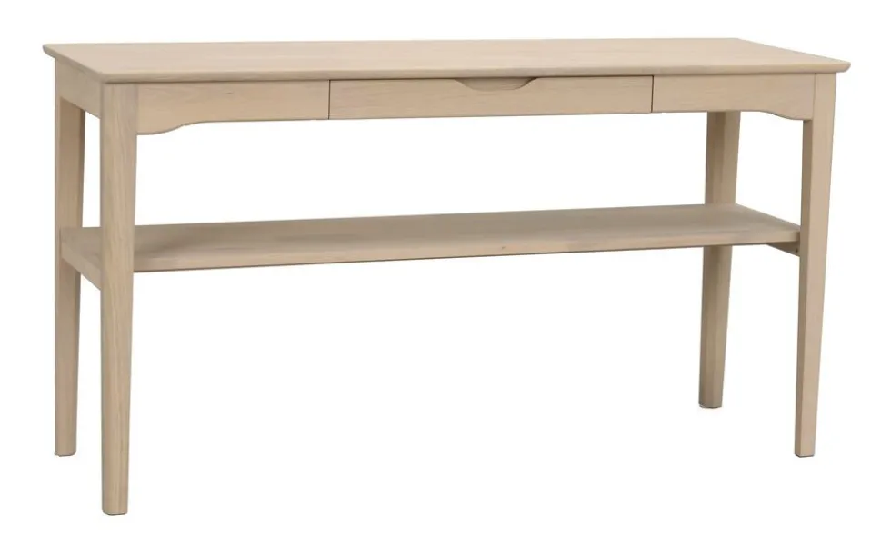 Rowico Markham konsolipöytä 140cm, valkopesty tammi