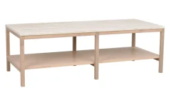 Rowico Orwel sohvapöytä, beige/valkopesty