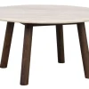 Rowico Taransay sohvapöytä Ø90cm, beige/ruskea