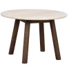 Rowico Taransay sohvapöytä Ø60cm, beige/ruskea