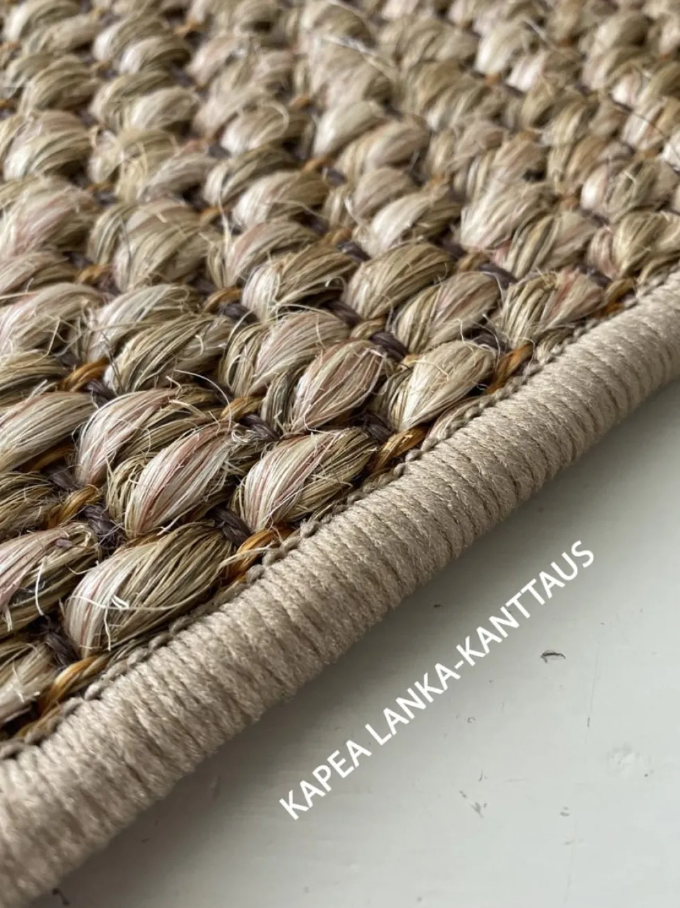 Sisal matto Habanna, Tilhi, mittojen mukaan
