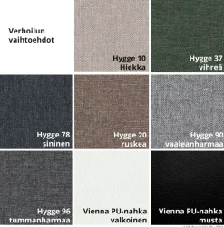 Tammi baarituoli verhoiltu, eri värejä
