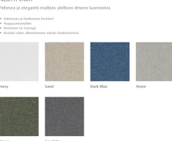 Tempur North Design sängynpääty, eri kokoja