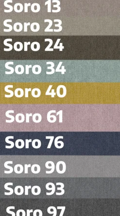 Toledo 3+2 sohvakalusto, eri värejä