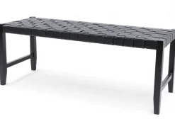 Valio penkki 120 cm satulavyöllä musta