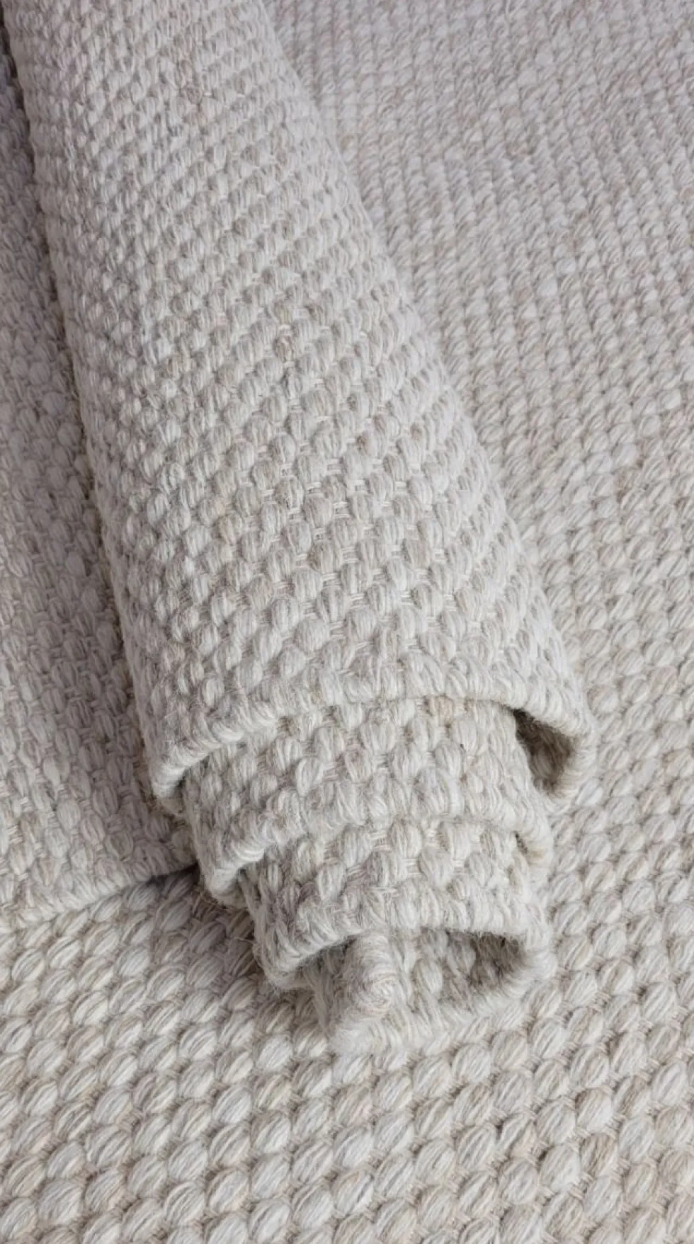 Victoria käytävämatto, beige, villaa
